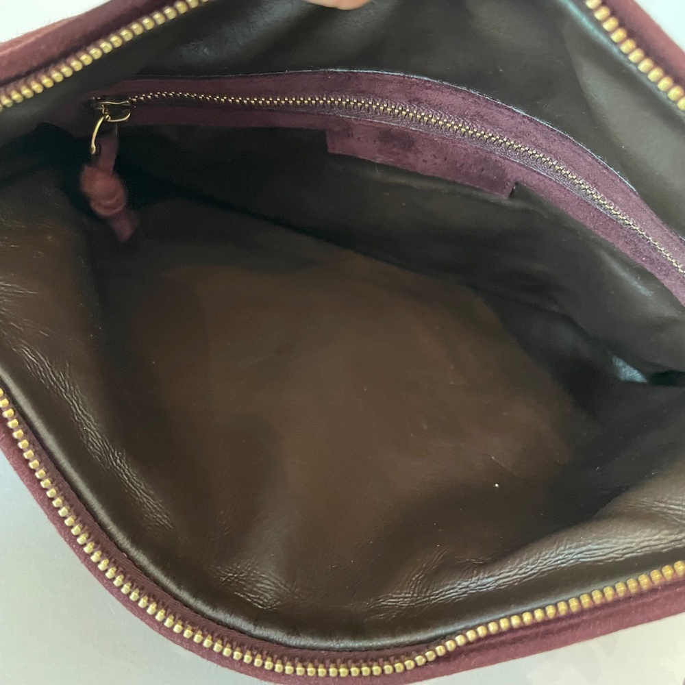 Bottega Veneta Intrecciato Suede Handbag Brown - Picture 12 of 16
